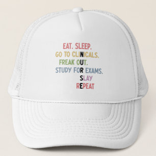 Funny Nursing School student Future Nurse Gifts Trucker Hat