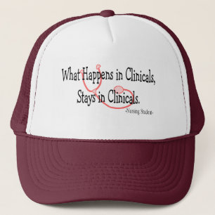 Funny Nursing Student Gifts Trucker Hat