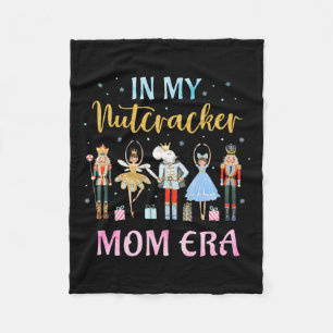 Funny Nutcracker Christmas Quote In My Nutcracker  Fleece Blanket