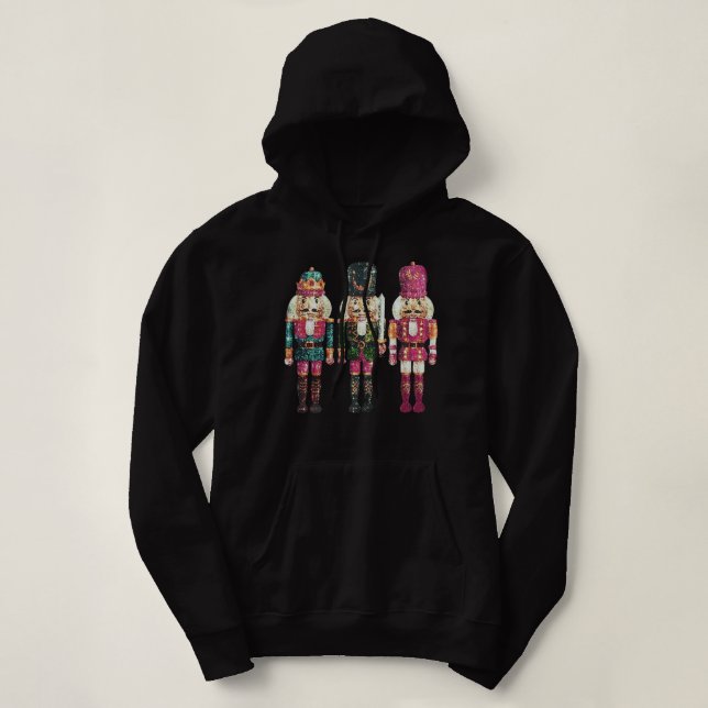 funny nutcracker hoodie (Design Front)
