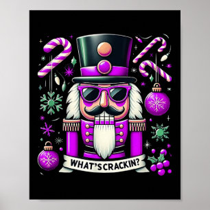 Funny Nutcracker Men Women Nutcrackers Xmas Poster