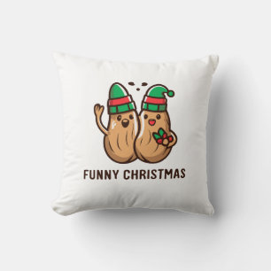 funny nuts cushion