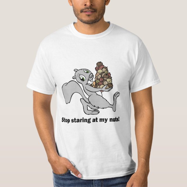 Funny nuts squirrel T-Shirt (Front)