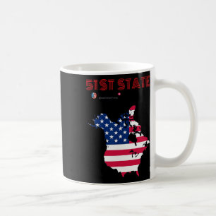 Funny O Canada 51st State Trump Canada Meme Americ Coffee Mug