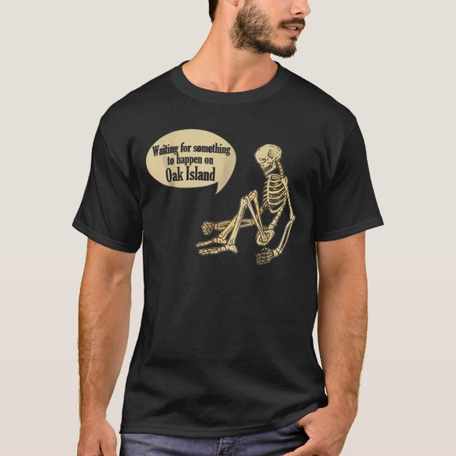 Funny Oak Island Treasure Hunters Mystery Gift Men T-Shirt (Front)