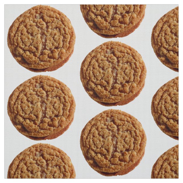 Funny oatmeal cream pie fabric (Swatch)