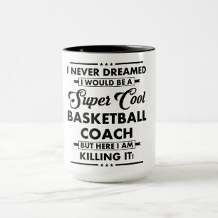 Funny Occupation/Profession Super Basketball Coach Mug