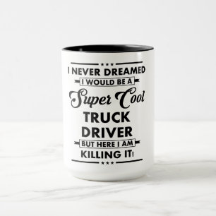 Funny Occupation/Profession Super Cool Driver Mug