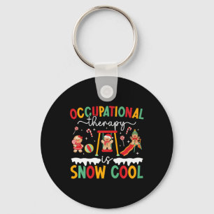 Funny Occupational Therapy Christmas Occupational Key Ring