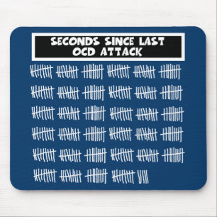 Funny OCD Mouse Pad