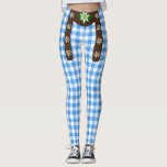 Funny Octoberfest Lederhosen Suspenders Leggings<br><div class="desc">Funny Octoberfest Lederhosen Suspenders Leggings</div>