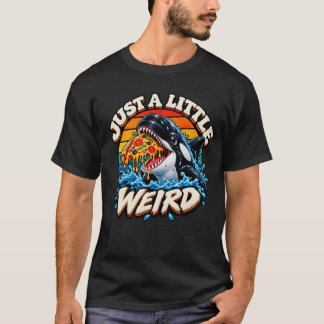Funny Octopus Eating Pizza T-Shirt