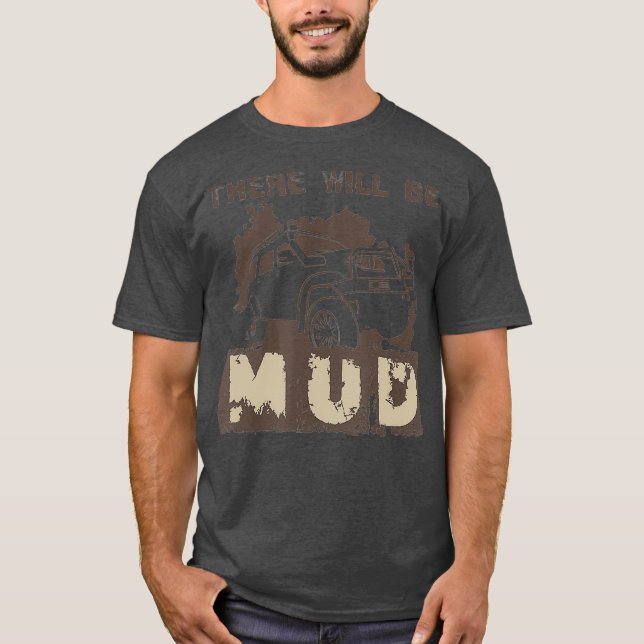 Funny Off Road Racing   Mens Offroad Gifts 4x4 T-Shirt (Front)