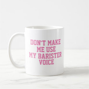 Funny Office Custom Personalise Job Title Barister Coffee Mug
