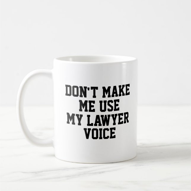 Funny Office Custom Personalise Job Title Coffee Mug (Left)