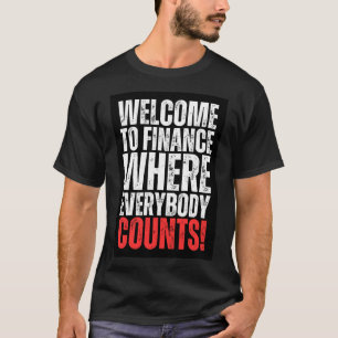 Funny Office Finance Sticker2 T-Shirt