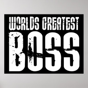 Funny Office Humour Bosses : World's Greatest Boss Poster
