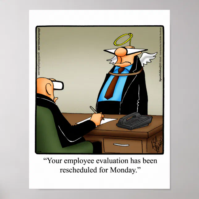 Funny Office Humour Poster 