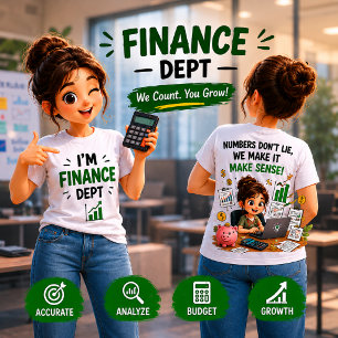 Funny Office Marketing Team Graphic Tee