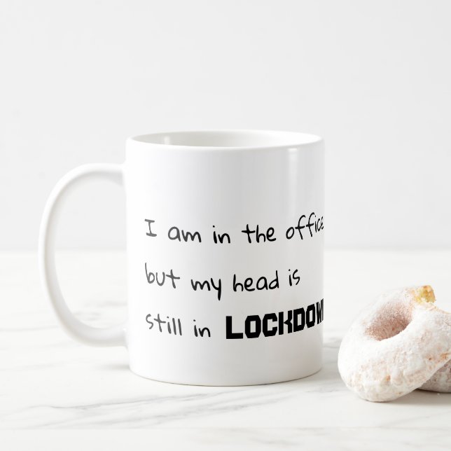 Funny Office Mug - For Coworkers (With Donut)