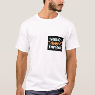 Funny Office T-Shirt   World’s Okayest Employee   