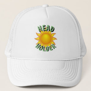Funny Official HEAD HOLDER Baseball Style Trucker Hat