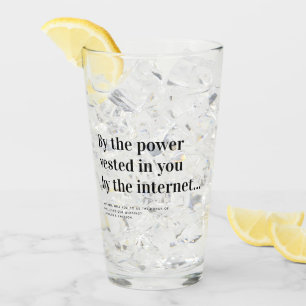 Funny Officiant Proposal Marry Us Glass