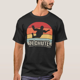 Funny Oh Chute Skydiver Retro Vintage T-Shirt