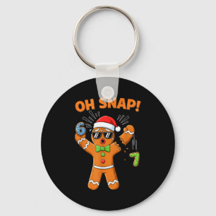 Funny Oh Snap 67 Six Seven Meme Gingerbread Men Wo Key Ring