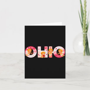 Funny Ohio Cud Midwestern Party O-h-i-o In Valenti Card