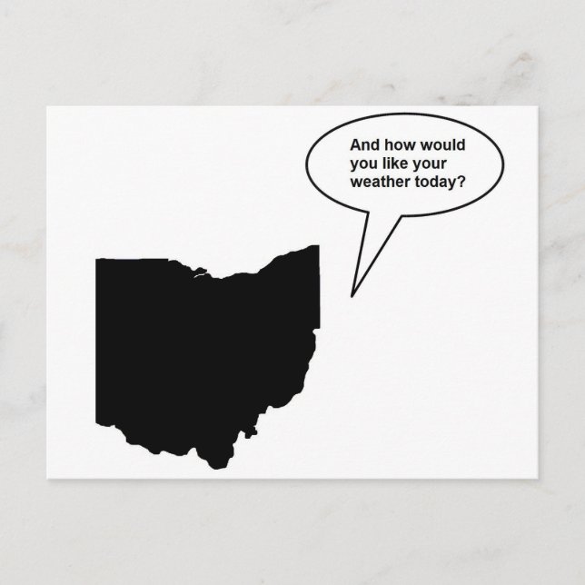 Funny Ohio Postcard (Front)
