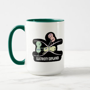 Funny  ohms Law Electricity Explaind for Student Mug