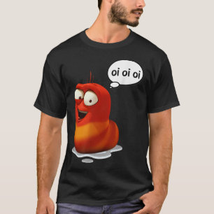 Funny Oi Oi Oi Red Worm Sarcastic Meme T-Shirt