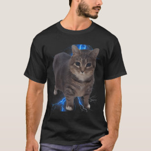 Funny Oiia Oiia Spinning Cat Meme Cat Brainrot  T-Shirt