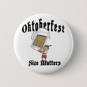 Funny Oktoberfest Drinking 6 Cm Round Badge