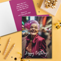 Funny Old Age Birthday