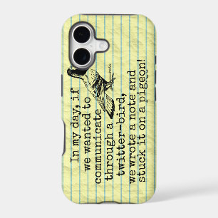 Funny Old Age Twitter Bird Pigeon