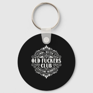 Funny Old Forers Club 100% Bitter Lifetime Member Key Ring