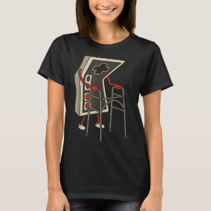 Funny Old Gamer Gaming Retro 80s 90s Video Game Ol T-Shirt