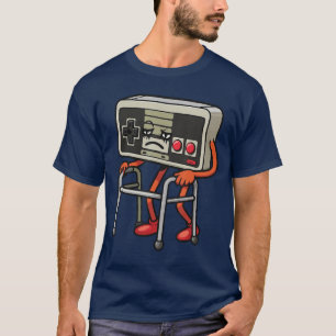 Funny Old Gamer Gaming Retro 80s 90s Video Game Ol T-Shirt