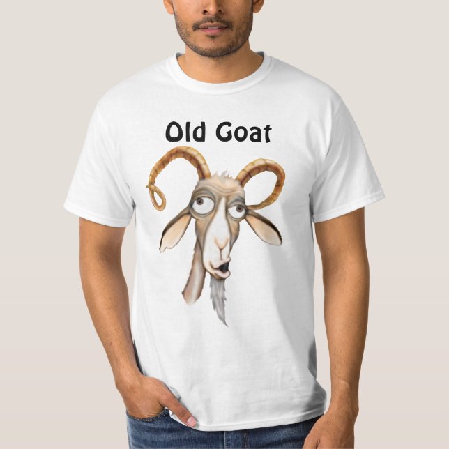 Funny Old Goat T-Shirt (Front)