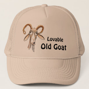 Funny Old Goat Trucker Hat