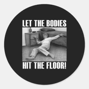 Funny Old Lady Sarcastic Quote, Hilarious Meme  Classic Round Sticker