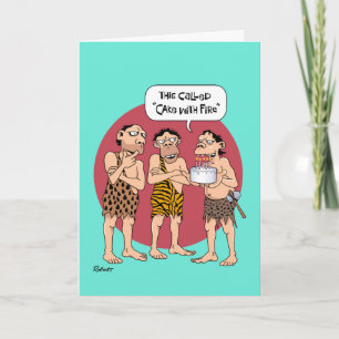 Funny Old Man Birthday Card
