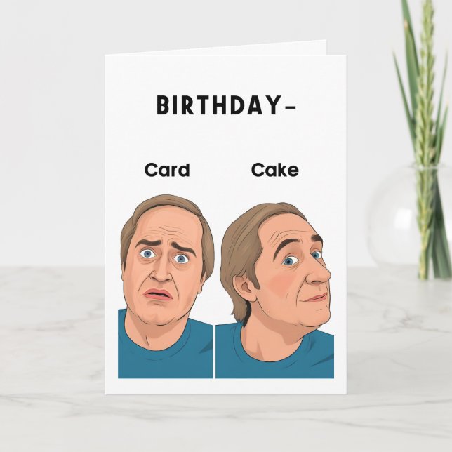 Funny Old Man Birthday Card (Front)