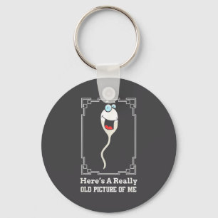 Funny Old Man Birthday Gag For Men Over 60  Key Ring