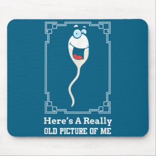 Funny Old Man Birthday Gag For Men Over 60 Mouse Pad