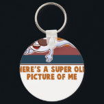 Funny Old Man Birthday Novelty Gag Key Ring<br><div class="desc">A stylish keychain featuring a vintage classic car design. A perfect accessory for car lovers and collectors. Great for everyday use or as a small and thoughtful gift for classic car enthusiasts.</div>