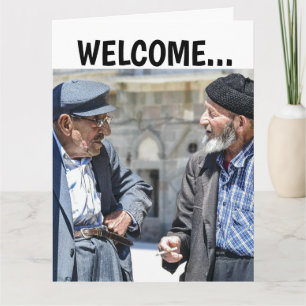 FUNNY OLD MAN  BIRTHDAY OVER THE HILL BIG Cards