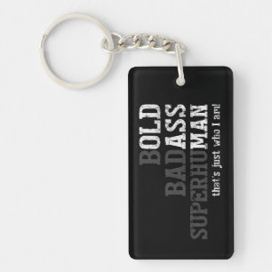 Funny Old Man Saying Gag Gift Dad Fathers Day Key Ring